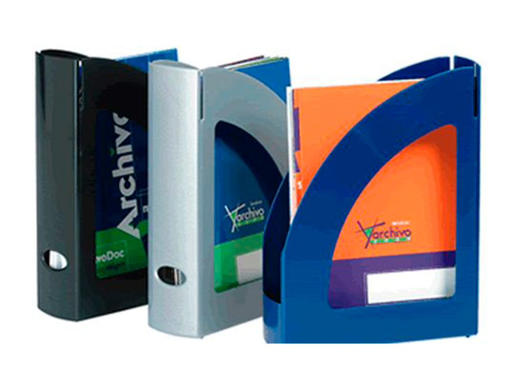 GAVETA DE ARQUIVO ARCHIVO 2000 ANTIMICROBIANO SANITIZED POLIESTIRENO LOMBADA 80 MM AZUL 250X80X320 MM