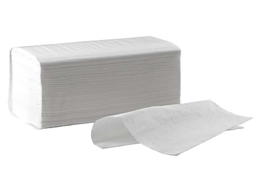 TOALHETE DE PAPEL SECA MÃOS DAHI Z ECOPASTA 2 CAPAS CAIXA COM 20 PACK DE 200 UNIDADES