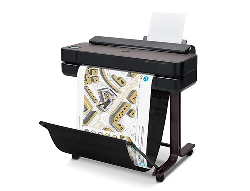 IMPRESSORA HP DESIGNJET T650 24 POLEGADAS BASE INTEGRADA 2400X1200 PPP TINTA COR 26 PPM 1GB DIN A1
