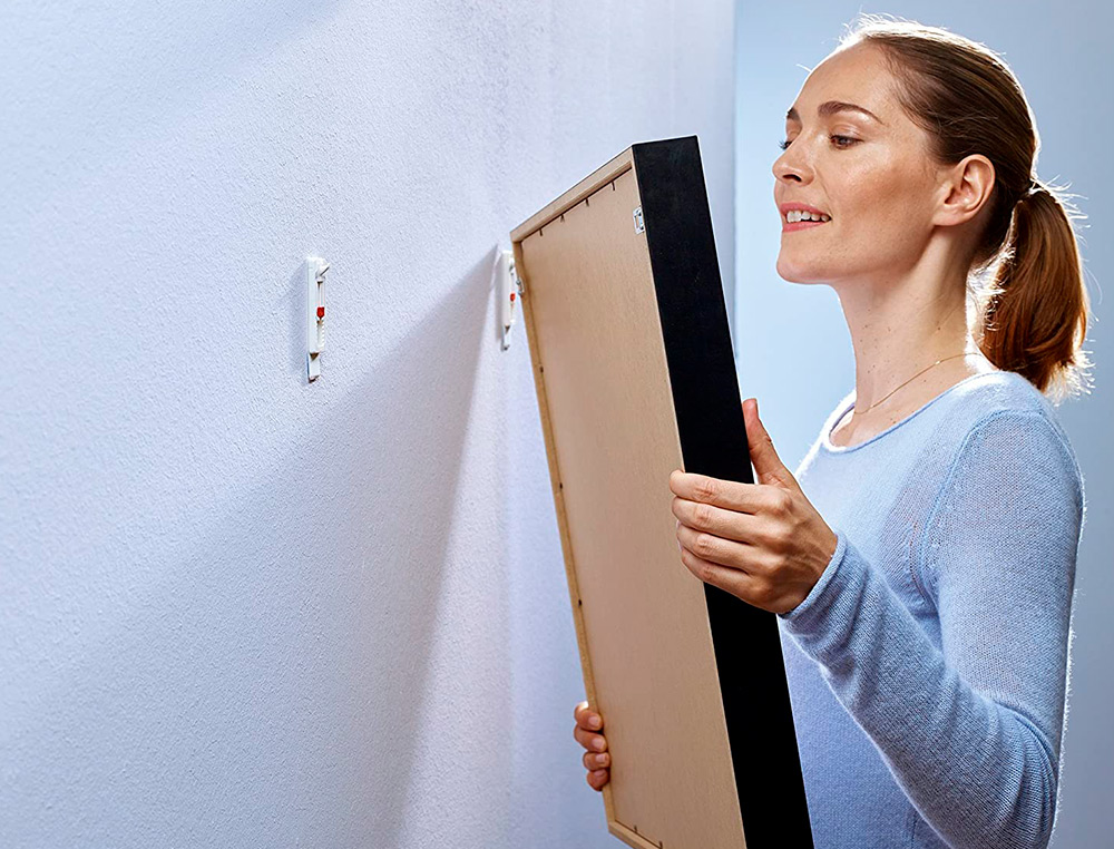 PREGO AUTOADESIVO TESA FIXACAO ATE 2 KG USO PAREDES PINTADAS REMOVIVEL BLISTER DE 2 UNIDADES