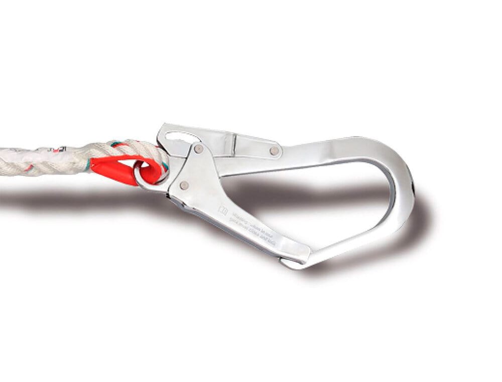 DISPOSITIVO ANTI-QUEDA CORDA FARU COM GANCHO 50 MM