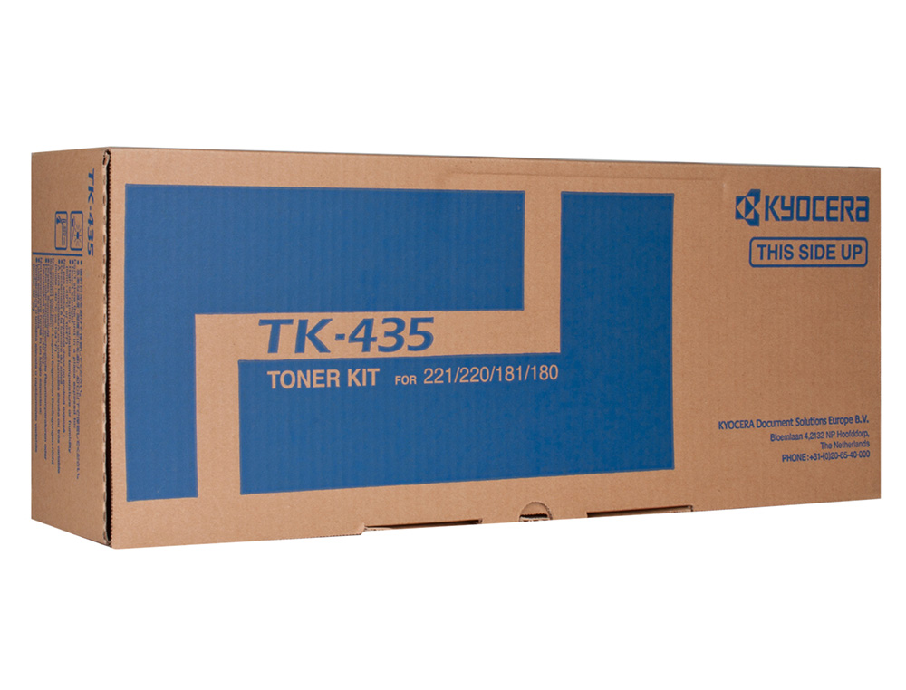 TONER KYOCERA -MITA TASKALFA 180 / 220 / 181 / 221 PRETO TK-435