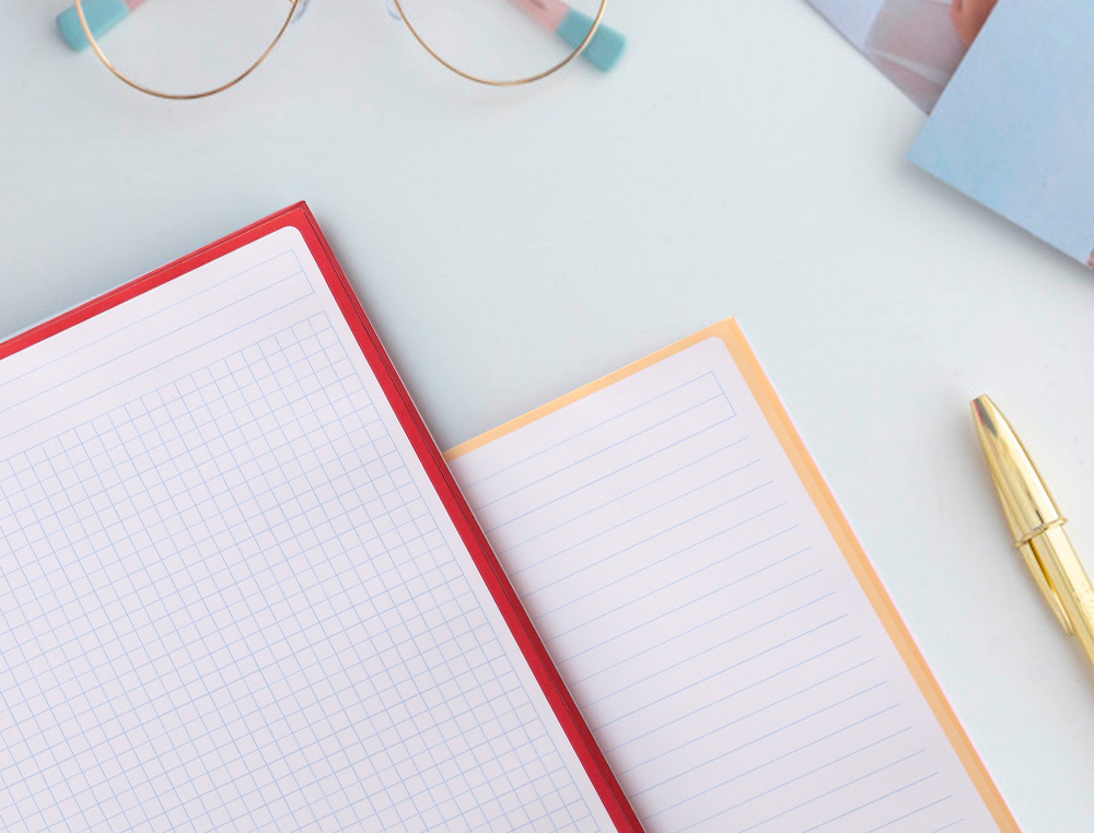 CADERNO ESPIRAL A4 MICRO ANTARTIK CAPA FORRADA 80F 90 GR QUADRICULA 5MM 1 BANDA 4 FUROS COR CELESTE