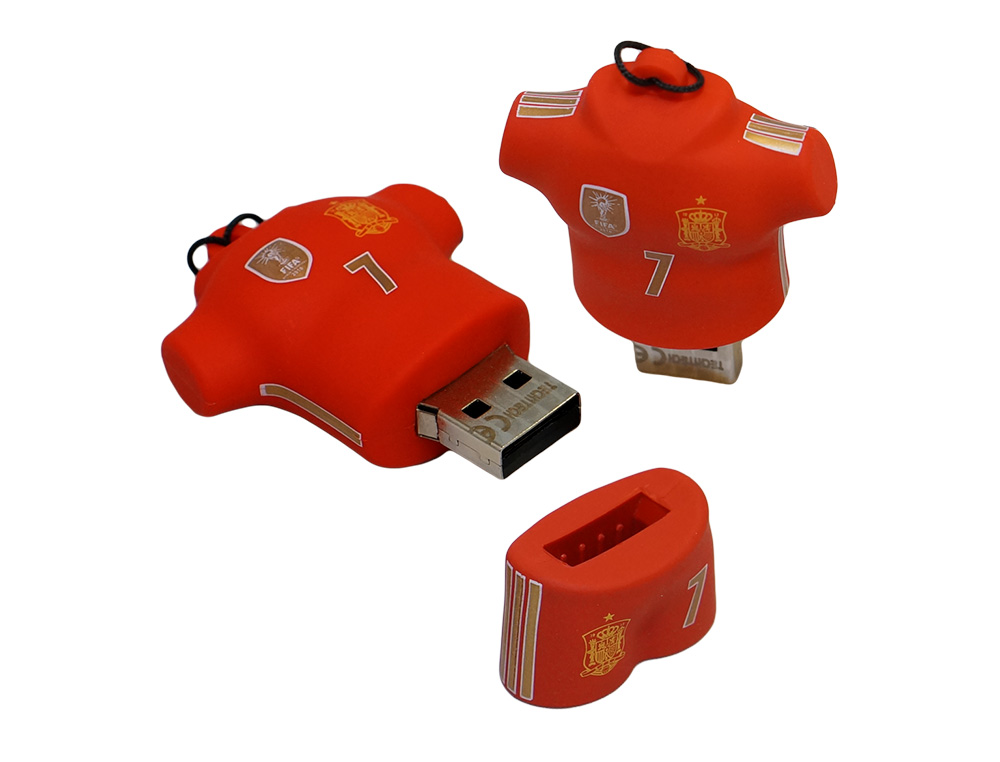 PEN DRIVE USB TECH ONE TECH SELECAO FUTEBOL ESPANHA MUNDIAL BRASIL 32 GB
