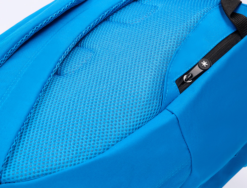MOCHILA ANTARTIK COM ASA E BOLSO COM FECHO COR AZUL 310X160X410 MM