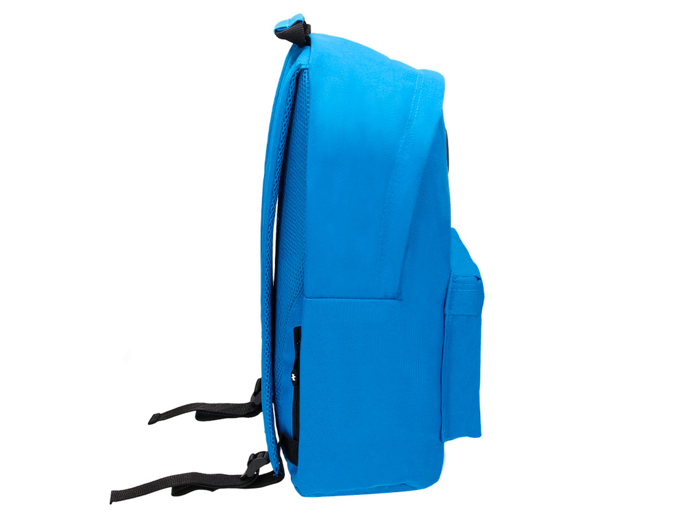 MOCHILA ANTARTIK COM ASA E BOLSO COM FECHO COR AZUL 310X160X410 MM