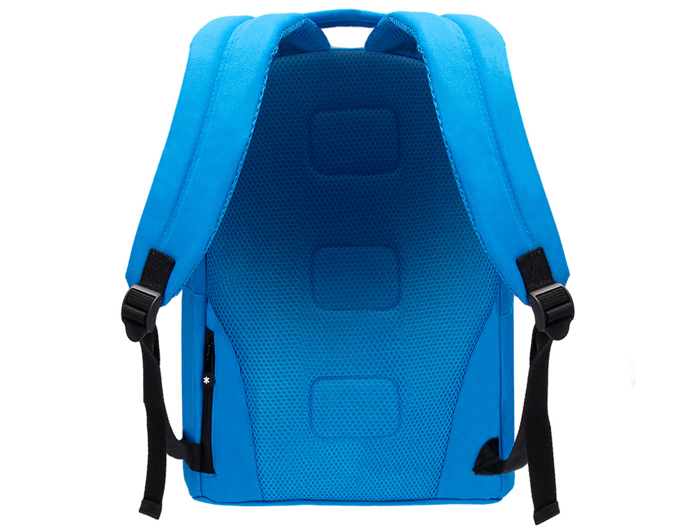 MOCHILA ANTARTIK COM ASA E BOLSO COM FECHO COR AZUL 310X160X410 MM