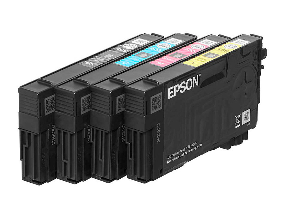 TINTEIRO EPSON 405 WF-3820DWF / WF-4820DWF / WF-7830DTWF / WF-7840DTWF ALTA CAPACIDADE PACK DE 4 CORES
