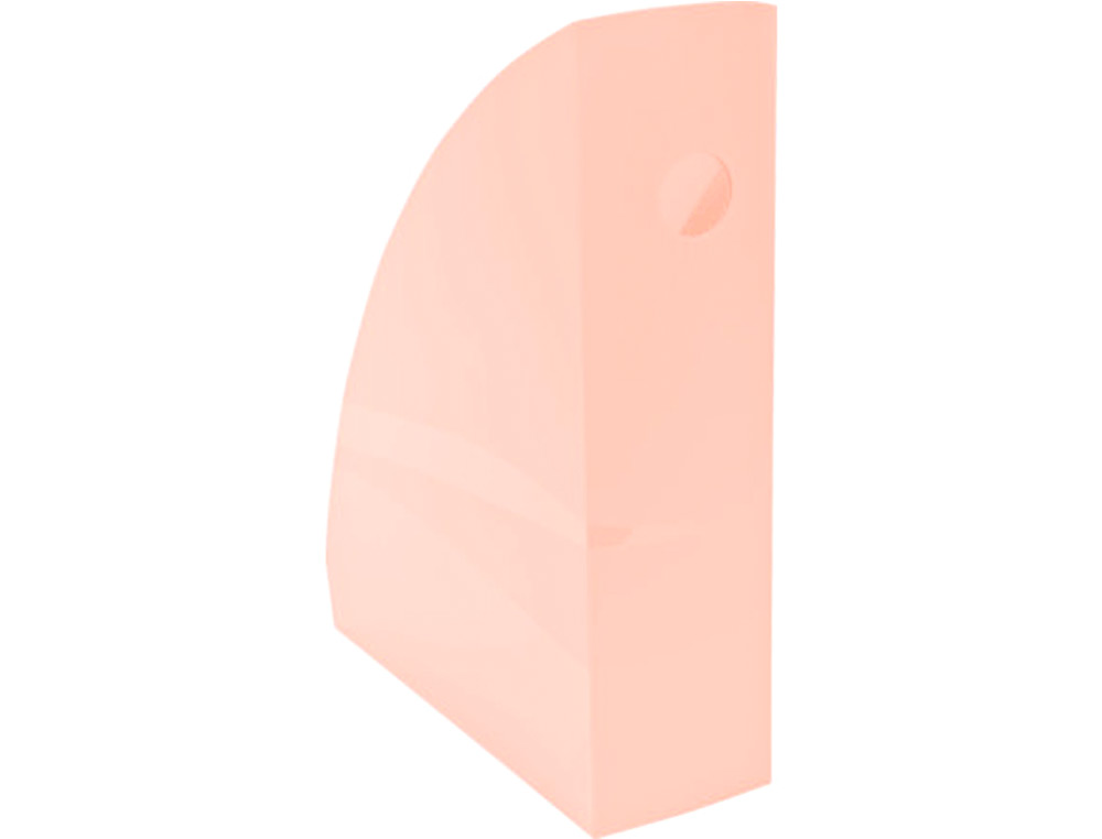 PORTA REVISTAS EXACOMPTA AQUAREL MAG-CUBE CORAL PASTEL