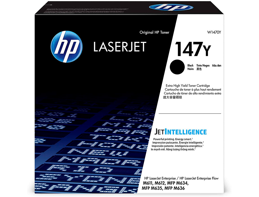 TONER HP 147Y ENTERPRISE M611DN / M612DN / M635Z / M636Z / M635H MFP / M636FH MFP PRETO 42000 PAGINAS