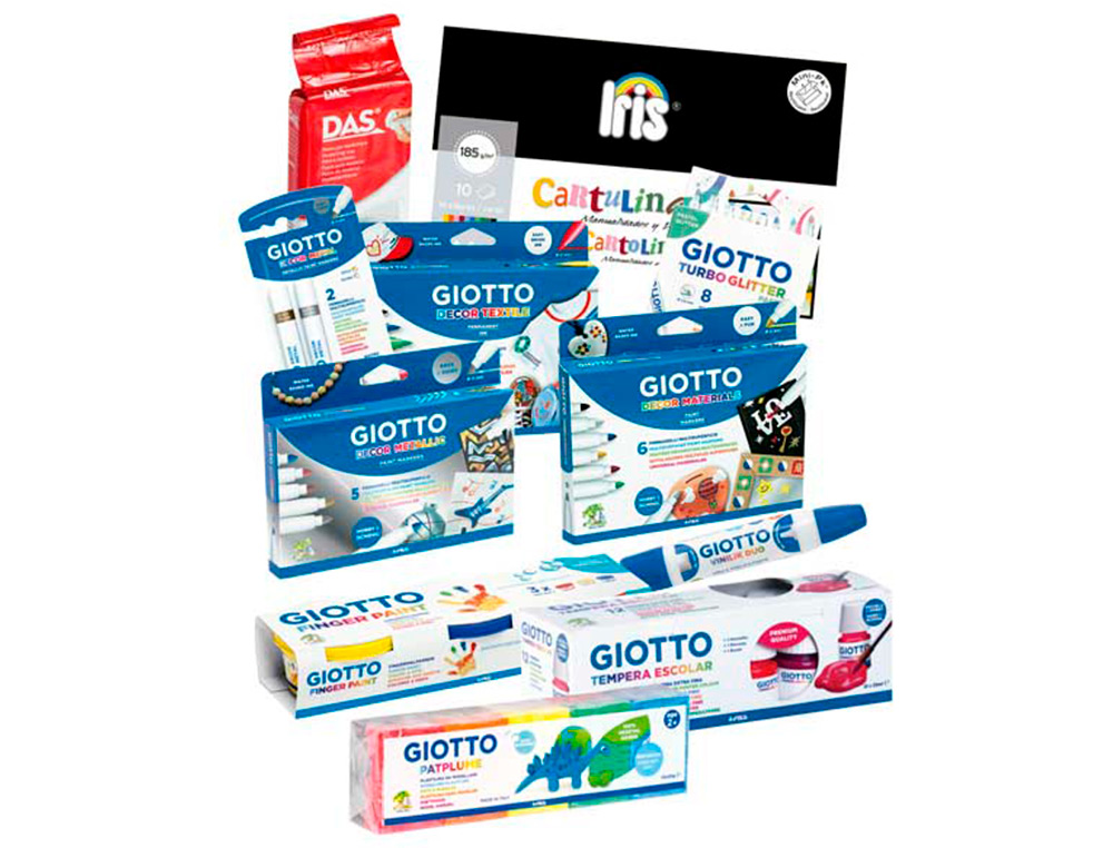 LOTE GIOTTO CRIAR E DECORAR REGRESSO  ESCOLA 2021