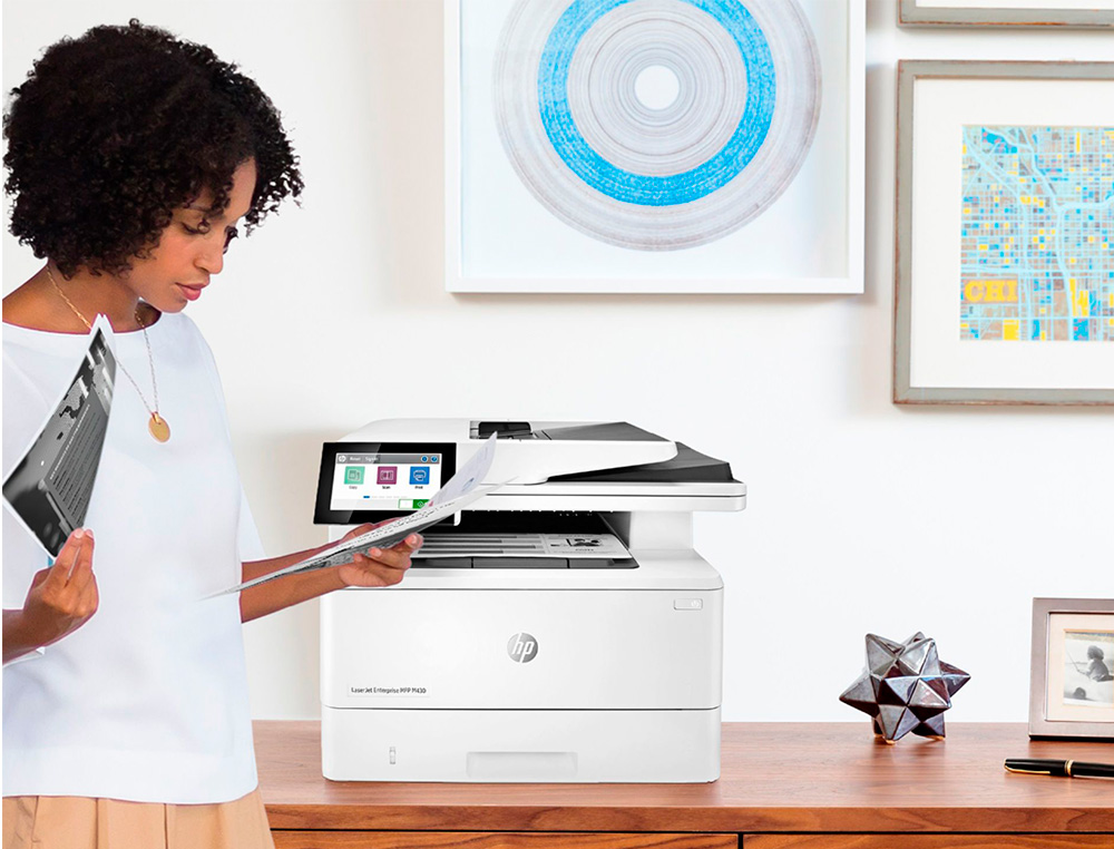 MULTIFUNCOES HP LASERJET ENTERPRISE MFP M430F DUPLEX RED 40 PPM SCANNER COPIADORA IMPRESSORA