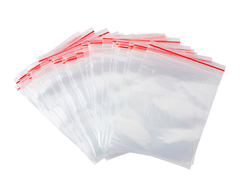 BOLSA PLASTICO AUTO SELADA Q-CONNECT 175X250 MM PACK DE 100 UNIDADES