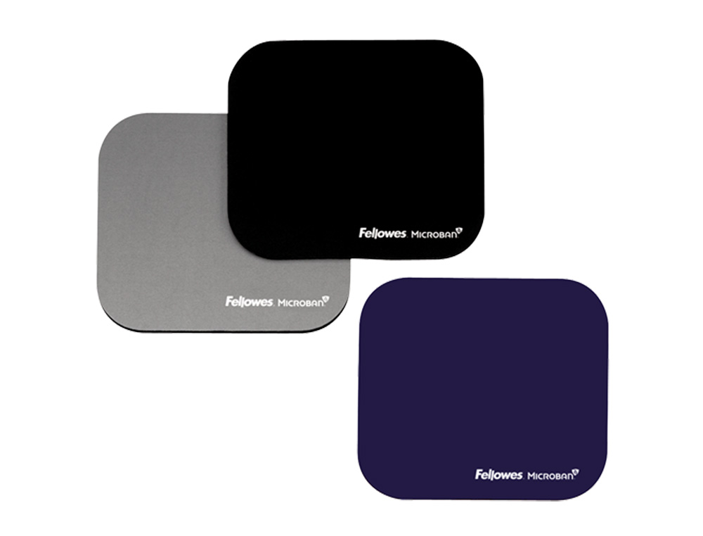 TAPETE PARA RATO FELLOWES COM PROTECAO MICROBAN COR AZUL 226X192X3 MM