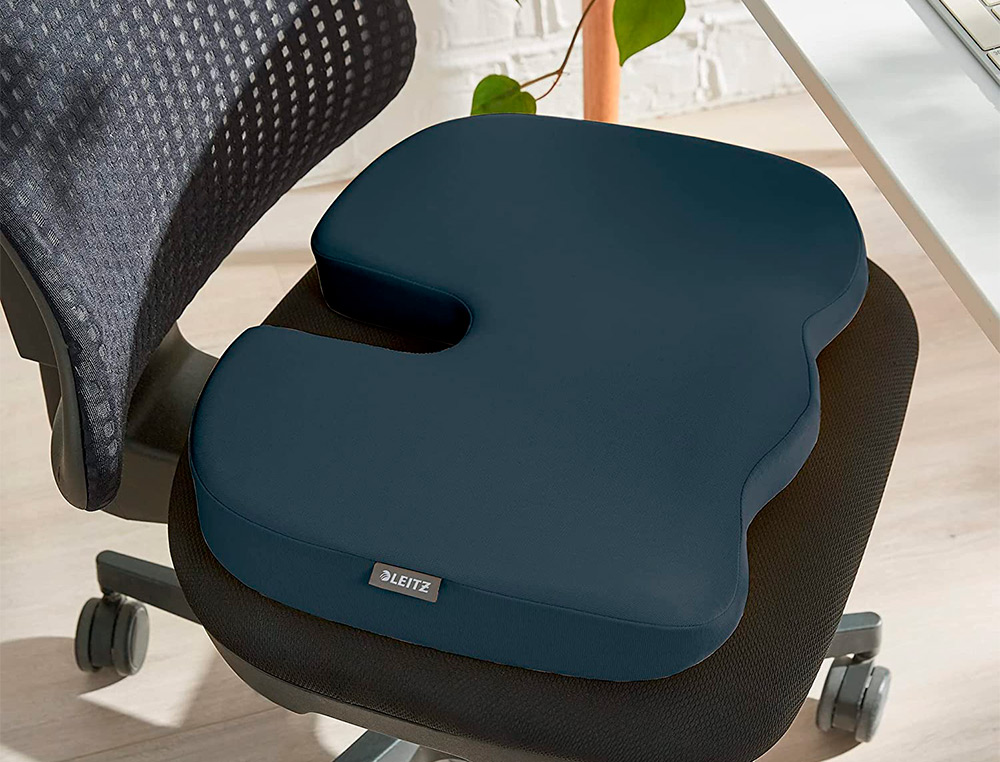 ALMOFADA DE ASSENTO LEITZ ACTIVE ERGO COSY COR CINZA