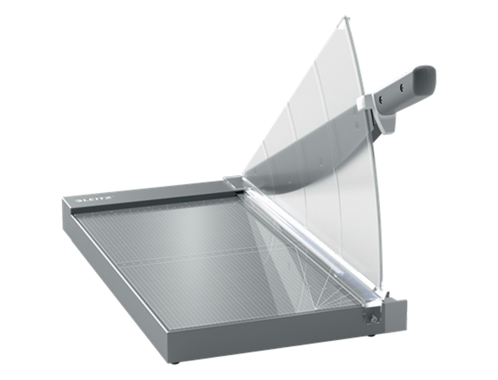 GUILHOTINA DE ALAVANCA LEITZ PRECISION OFFICE PRO A3 BASE VIDRO COMPRIMENTO CORTE 457 MM CAPAC. DE CORTE 25 F