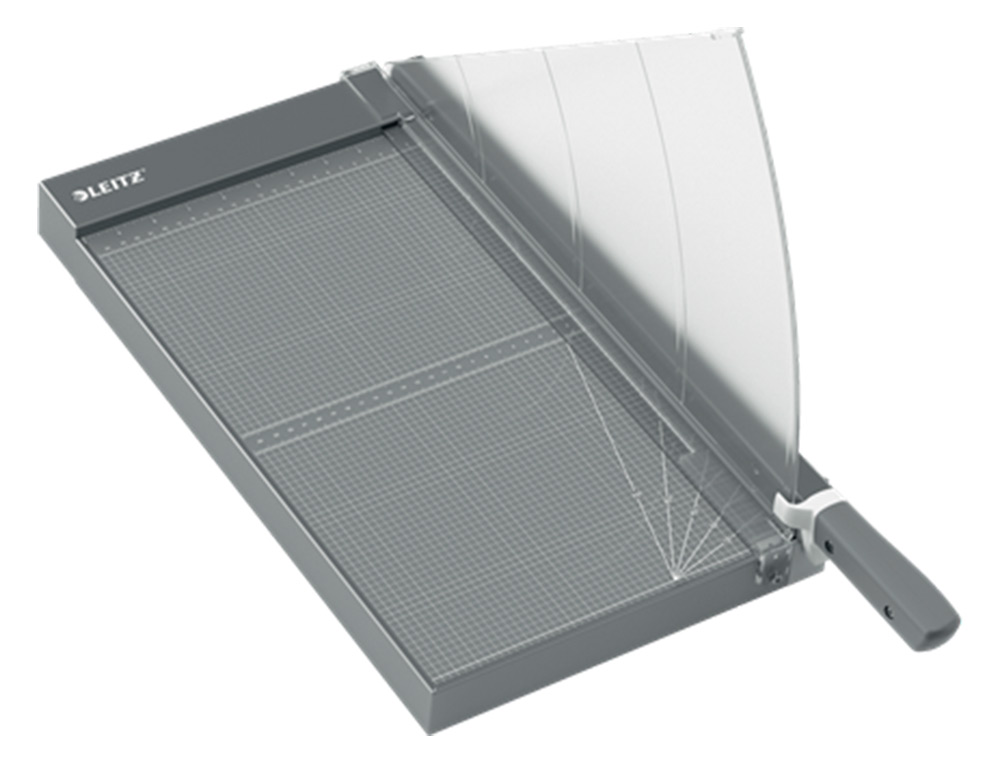 GUILHOTINA DE ALAVANCA LEITZ PRECISION OFFICE PRO A3 BASE VIDRO COMPRIMENTO CORTE 457 MM CAPAC. DE CORTE 25 F