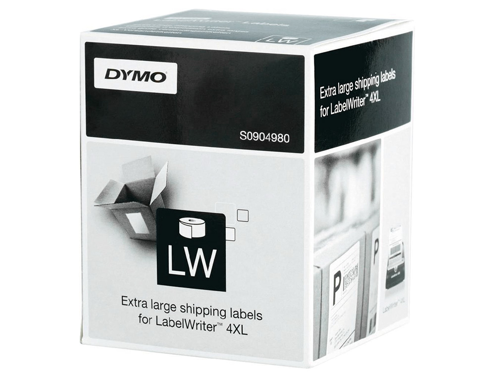 ETIQUETA ADESIVA DYMO LABELWRITER PARA ENVIO 104X159 MM BRANCA PARA IMPRESSORAS 4XL E 5XL