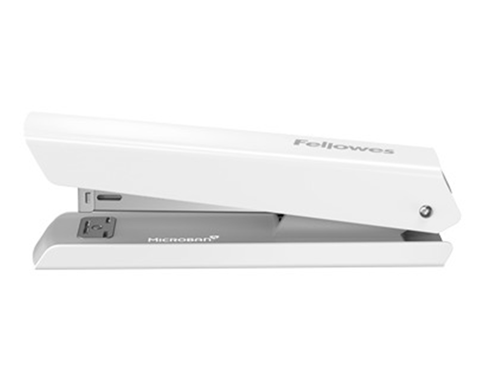 AGRAFADOR FELLOWES EASYPRESS LX820 PROTECAO ANTIBACTERIANA CAPACIDADE 20 FOLHAS USA AGRAFES 24/6 E 26/6 BRANCO