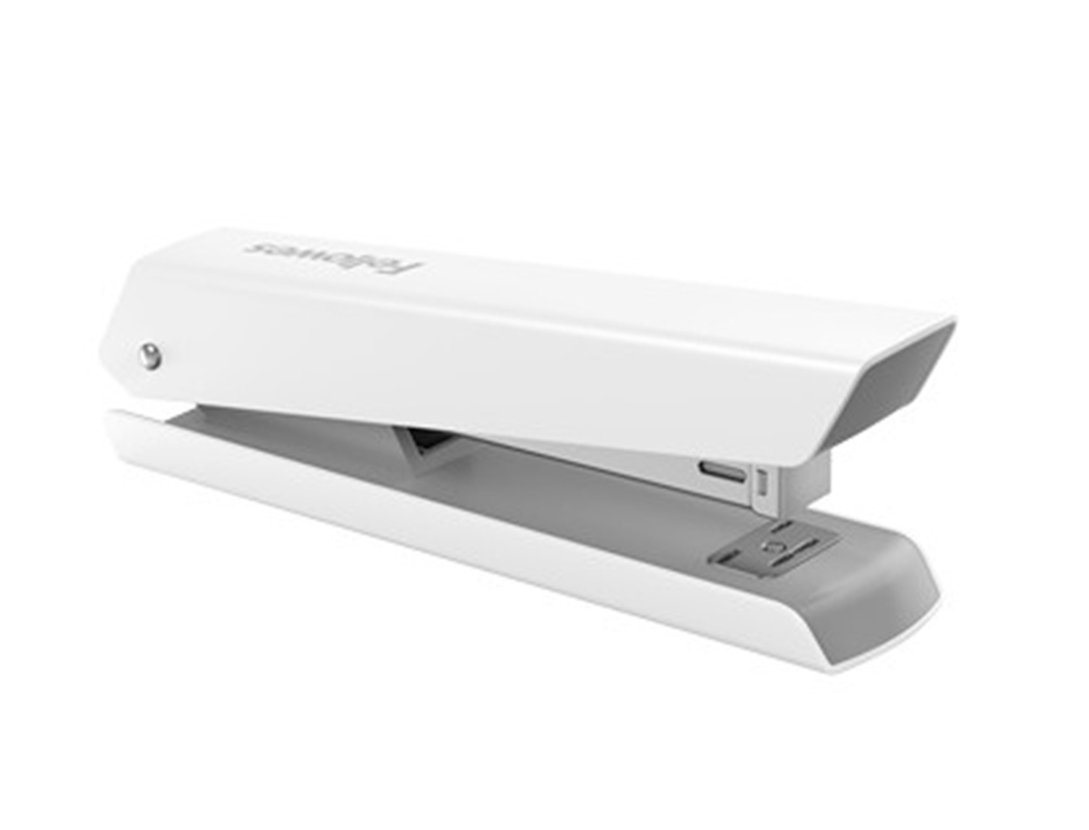 AGRAFADOR FELLOWES EASYPRESS LX820 PROTECAO ANTIBACTERIANA CAPACIDADE 20 FOLHAS USA AGRAFES 24/6 E 26/6 BRANCO