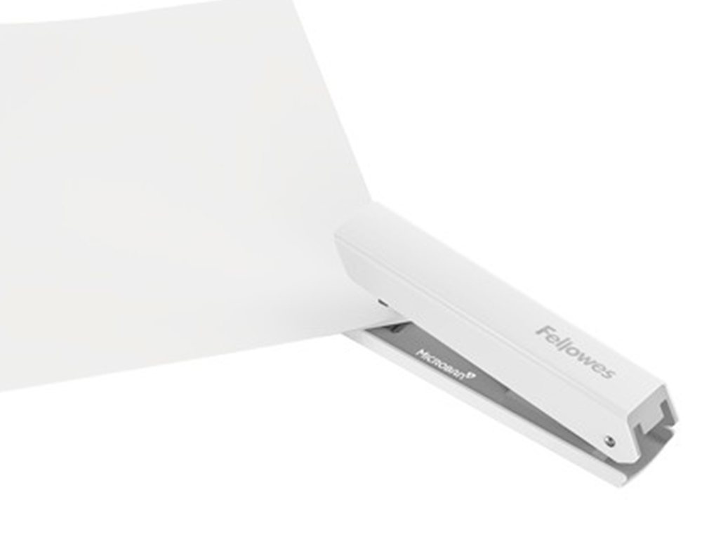 AGRAFADOR FELLOWES EASYPRESS LX820 PROTECAO ANTIBACTERIANA CAPACIDADE 20 FOLHAS USA AGRAFES 24/6 E 26/6 BRANCO