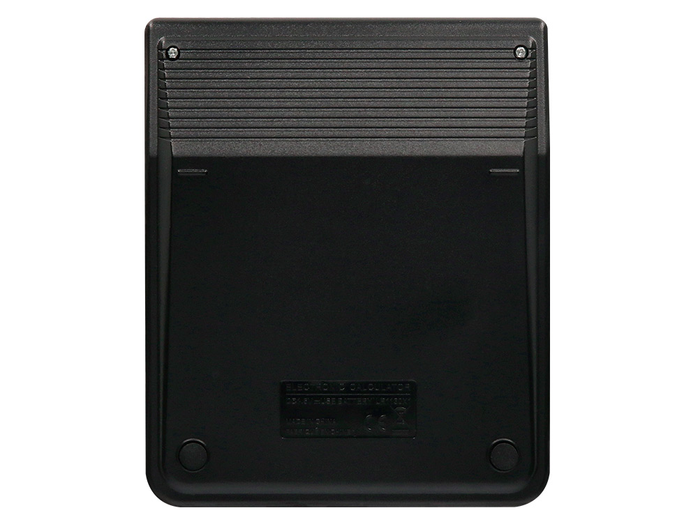 CALCULADORA LIDERPAPEL DE SECRETARIA XF26 12 DIGITOS SOLAR E PILHAS 127X105X24 MM COR PRETO