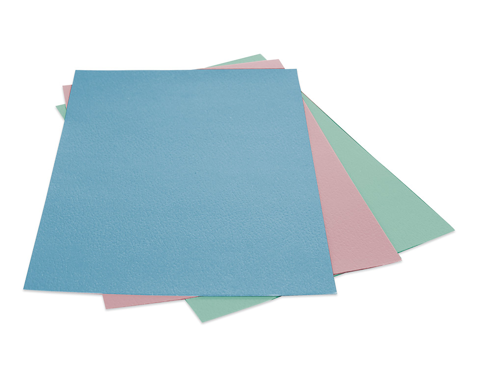 CAPA DE ENCADERNACAO LIDERPAPEL CARTAO DIN A4 1 MM CELESTE PACK DE 50 UNIDADES