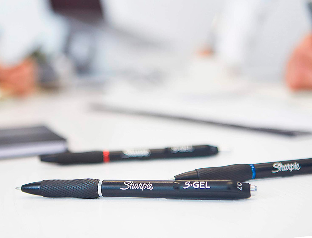 ESFEROGRAFICA SHARPIE RETRATIL TINTA GEL PONTA 0,7 MM COR VERMELHO