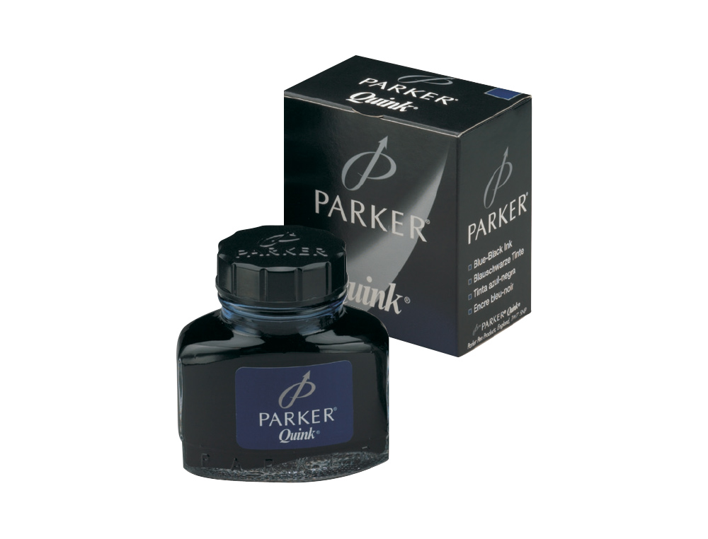 TINTA PARKER QUINK AZUL PERMANENTE FRASCO 67 ML