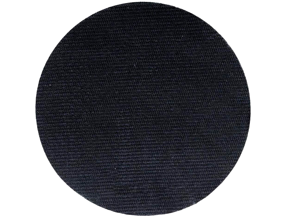 FITA DE FECHO PLICO VELCRO AUTOADESIVO 20 MM DIAMETRO COR PRETO CAIXA DE 200 UNIDADES