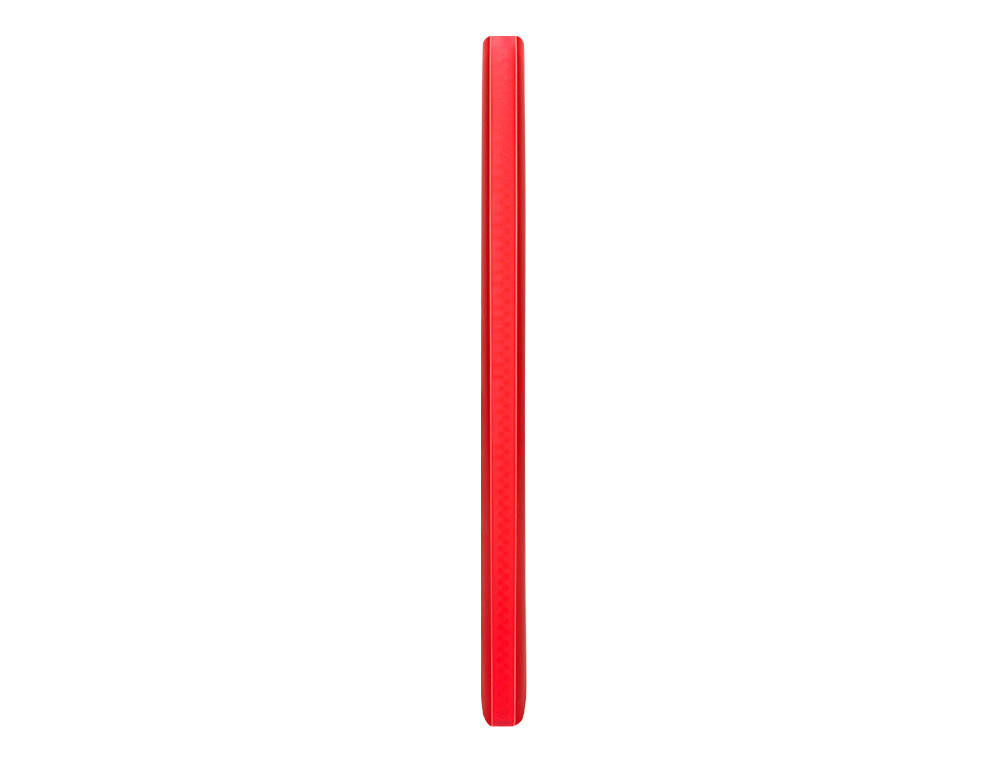 CAPA CATALOGO LIDERPAPEL 40 BOLSAS POLIPROPILENO DIN A3 VERMELHO TRANSLUCIDO