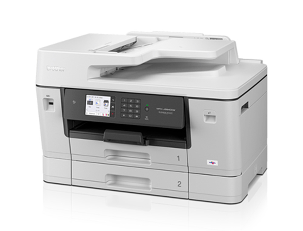 MULTIFUN ES BROTHER MFC-J6940DW PROFISSIONAL A4 / A3 COR TINTA 28PPM DUPLEX TATIL WIFI BANDEJAS 2X 250 FOLHAS