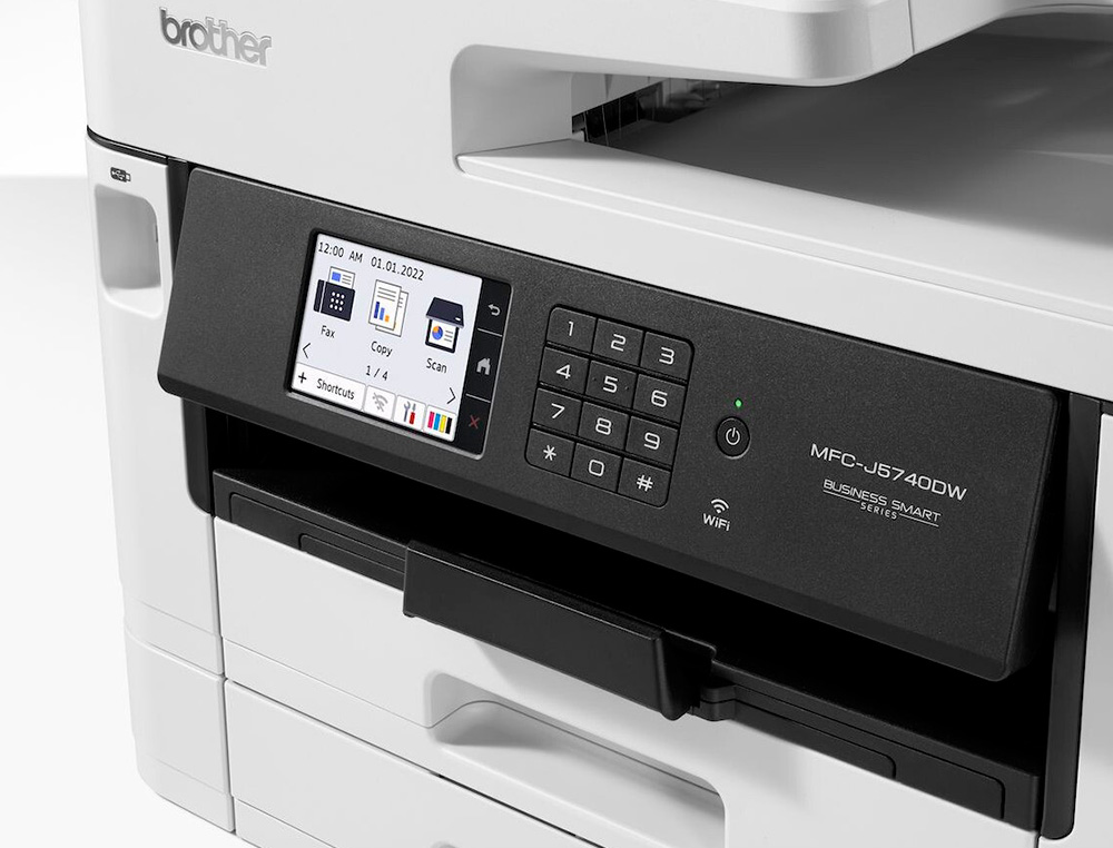 MULTIFUN ES BROTHER MFC-J6940DW PROFISSIONAL A4 / A3 COR TINTA 28PPM DUPLEX TATIL WIFI BANDEJAS 2X 250 FOLHAS
