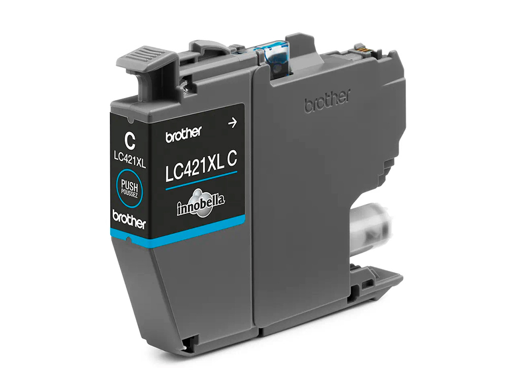 TINTEIRO BROTHER LC421XLC DCP-J1050DW / DCP-J1140DW / MFC-J10 CIAN 500 PAGINAS