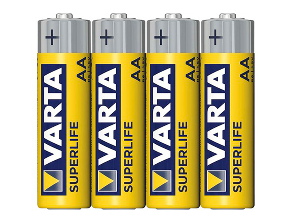 PILHA VARTA SUPERLIFE AA TIPO LR-6 BLISTER DE 4 UNIDADES