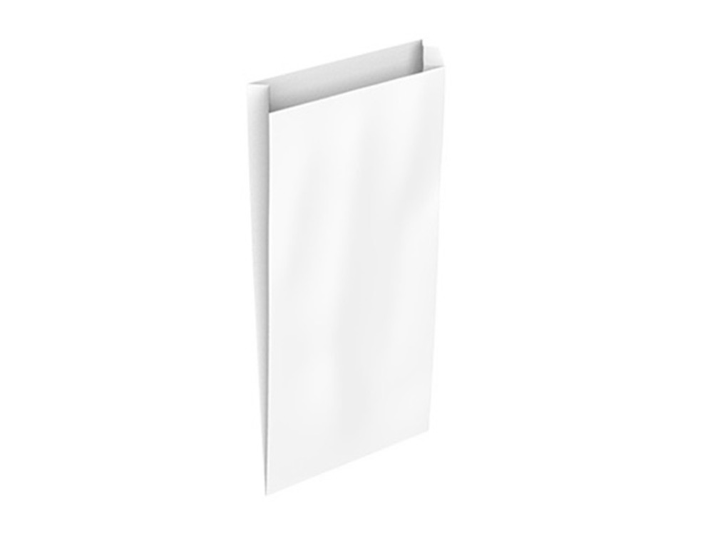 ENVELOPE BASIKA CELULOSE BRANCO COM FOLE M 200X350X60 MM PACK DE 25 UNIDADES