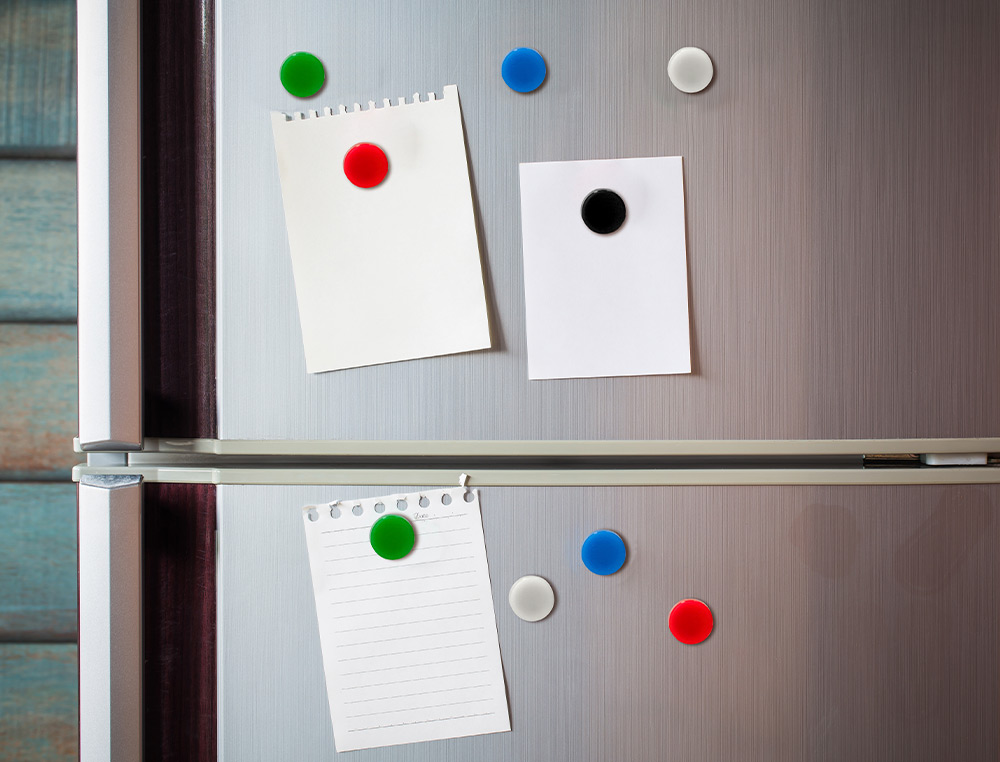 IMAN DE SINALIZACAO LIDERPAPEL ECOUSE PP RECICLADO PARA QUADRO MAGNETICO 25 MM CAIXA DE 10 UNIDADES CORES SORTIDAS