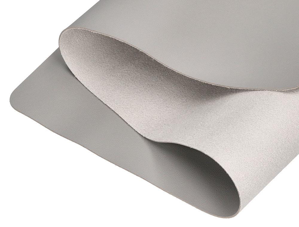 TAPETE DE RATO Q-CONNECT XXL COM BASE EM PELE E CAMURA COR CINZENTA 800X400X2 MM