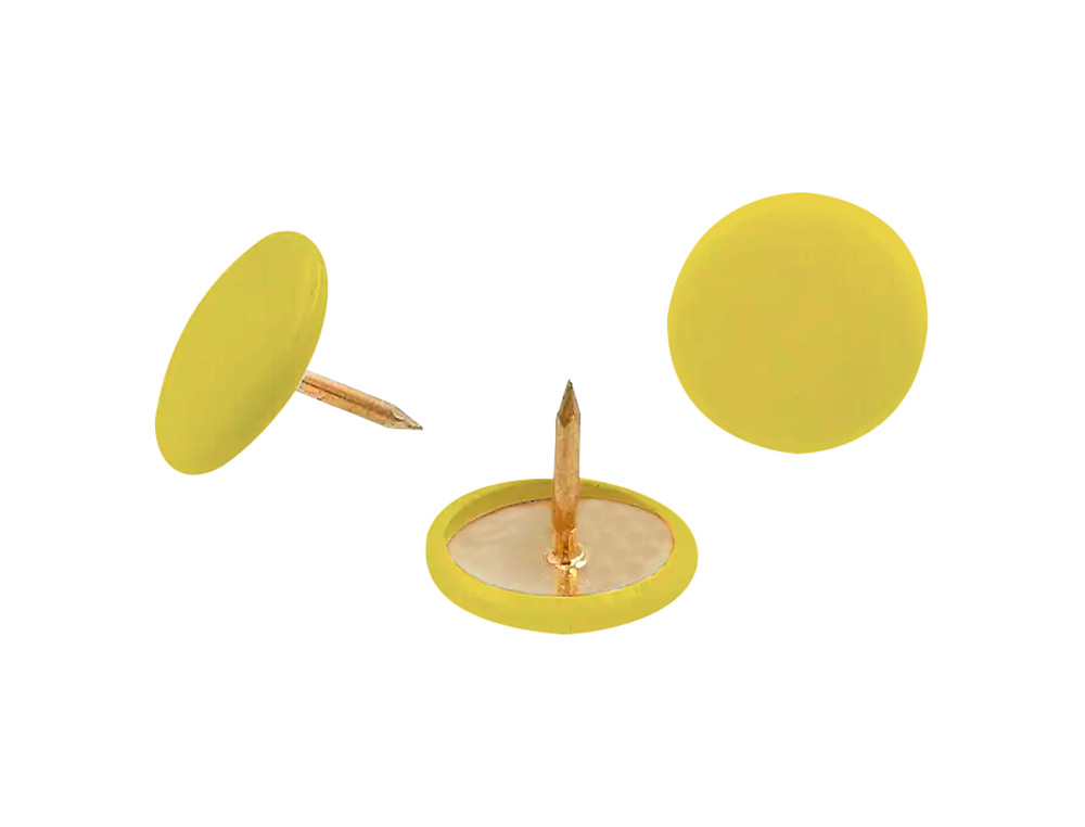 PIONESES LISMANIA OFFICE COR AMARELO CAIXA DE 100 UNIDADES