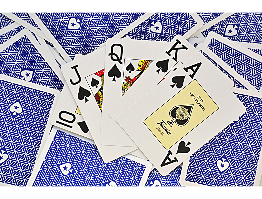 BARALHO FOURNIER POKER INGLES PLASTICO EUROPEAN POKER TOUR INDICE GIGANTE