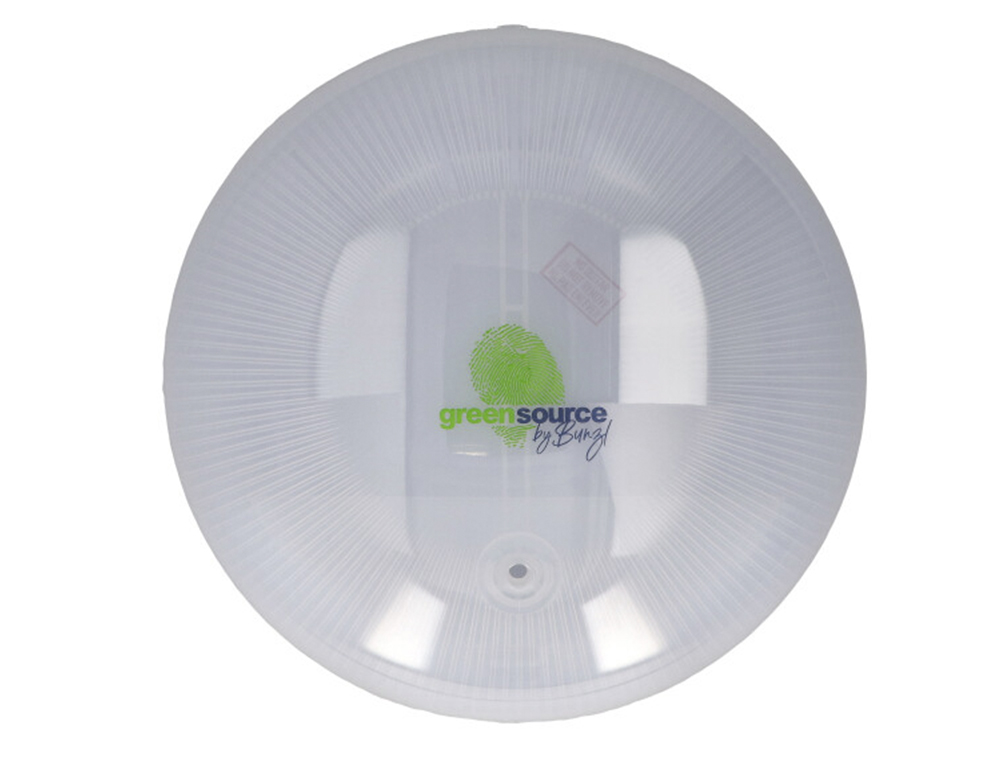 DISPENSADOR PAPEL HIGIENICO GREENSOURCE EXTRACAO CENTRAL COMPACTO FABRICADO EM ABS BRANCO