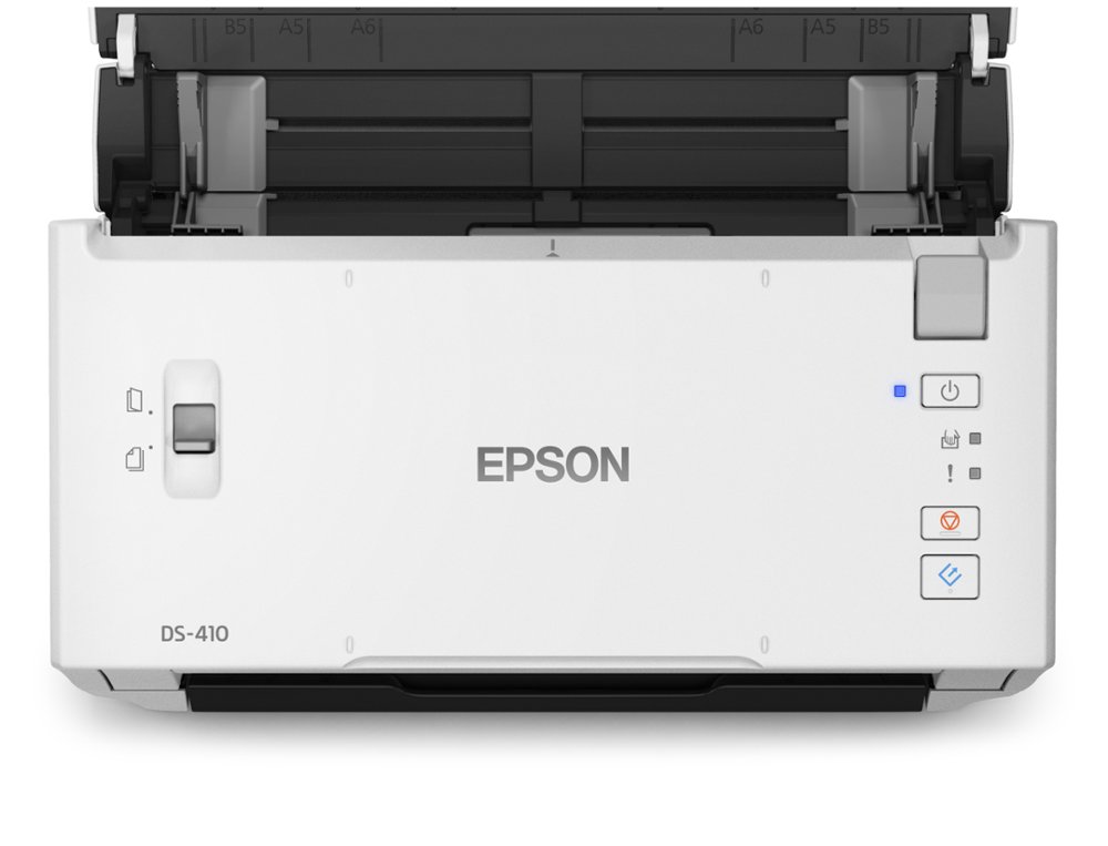 SCANNER EPSON DS-410 DOCUMENTAL WORKFORCE DIN A4 600X600 DPI VELOCIDADE 26 PPM USB 2.0