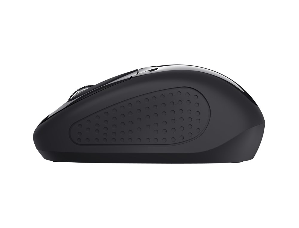 RATO TRUST BASIC OTICO SEM FIOS ECO 4 BOTOES 800/1600 DPI USB 2.0 COR PRETO