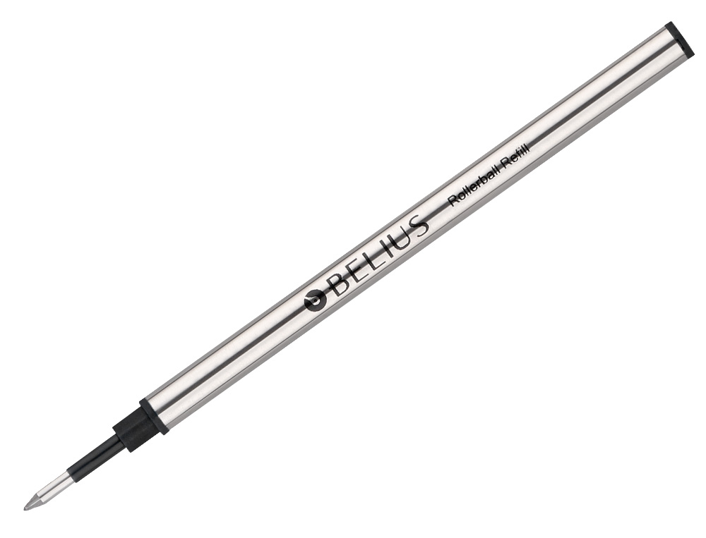 RECARGA ROLLER BELIUS PRETO 0,7 MM CAIXA 3 UNIDADES