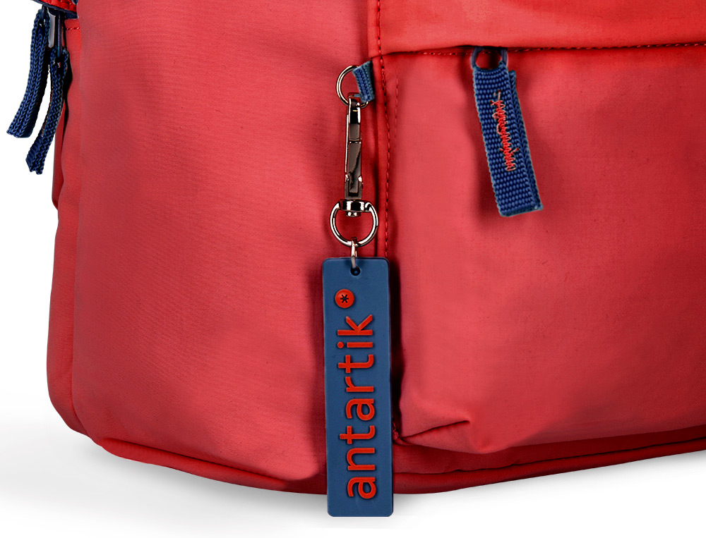 MOCHILA ANTARTIK TEENS 20L COMPARTIMENTO PARA PORTATIL COR GRANATE 420X160X300 MM