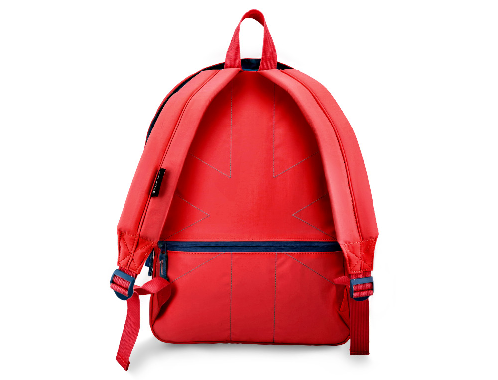 MOCHILA ANTARTIK TEENS 20L COMPARTIMENTO PARA PORTATIL COR GRANATE 420X160X300 MM