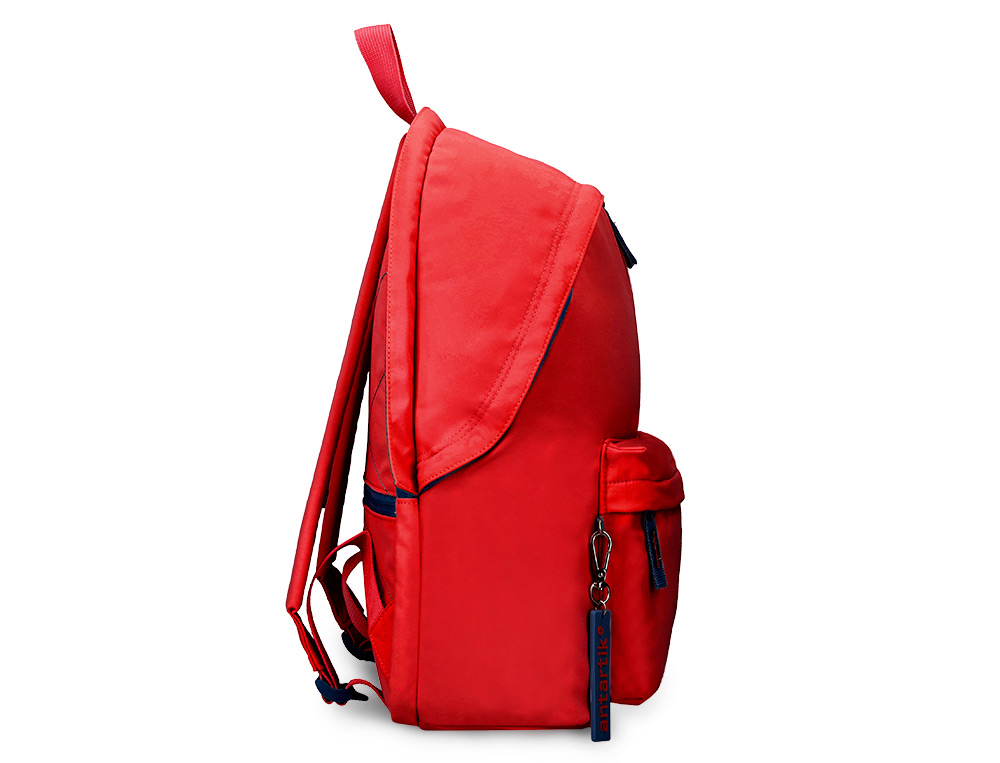 MOCHILA ANTARTIK TEENS 20L COMPARTIMENTO PARA PORTATIL COR GRANATE 420X160X300 MM