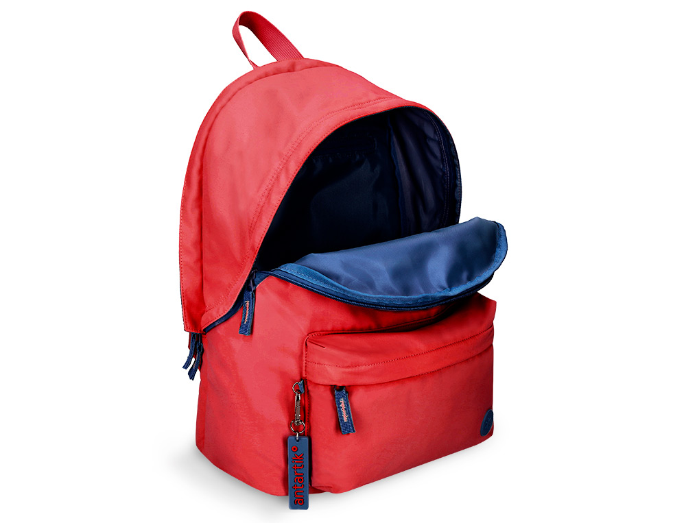 MOCHILA ANTARTIK TEENS 20L COMPARTIMENTO PARA PORTATIL COR GRANATE 420X160X300 MM