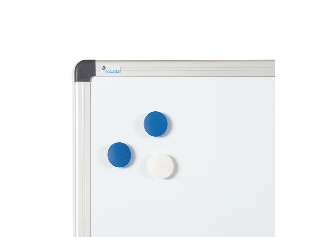 QUADRO BRANCO ROCADA LACADO MAGNETICO MOLDURA ALUMINIO COM CANTOS 120X240 CM