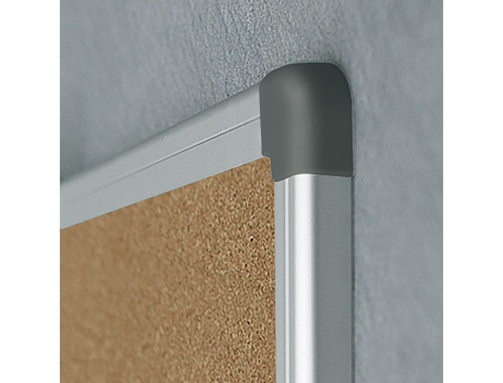 QUADRO CORTICA ROCADA MOLDURA ALUMINIO COM CANTOS 60X90 CM